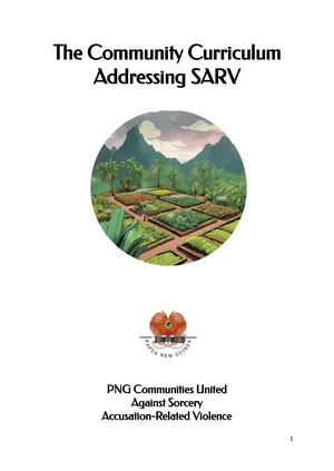 Cover of the Community Curriculum Facilitator's Guide