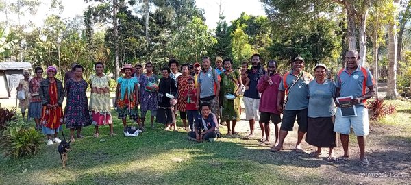 A Community Curriculum session in the community. Foursquare Church, Lower Asaro, Eastern Highlands. July 2026.