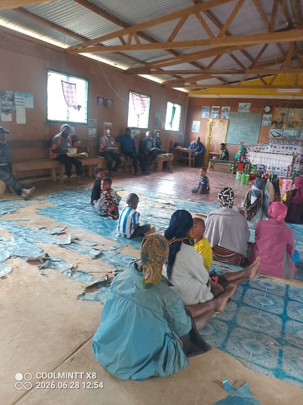 A Community Curriculum session in the community. Evangelical Church of PNG, Tari, Hela. July 2026.