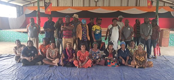 A Community Curriculum session in the community. Foursquare Church, Anaka, Jiwaka. July 2026.