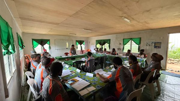 Facilitator training for the Community Curriculum. Community Development Agency, Simbu. May 2026.
