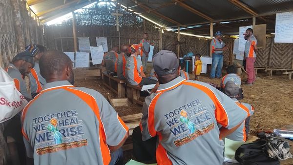 Facilitator training for the Community Curriculum. Catholic Diocese of Mendi, Lower Mendi, Southern Highlands. May 2026.