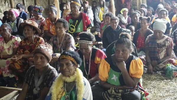 Participants at the graduation ceremony. Catholic Diocese of Mendi, Lower Mendi Parish Centre, Tepe, Southern Highlands. September 2026.